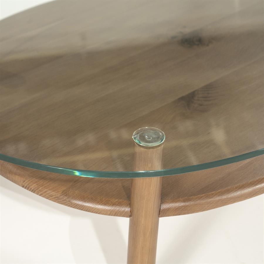 Salontafel Cleo | Bruin Eikenhout