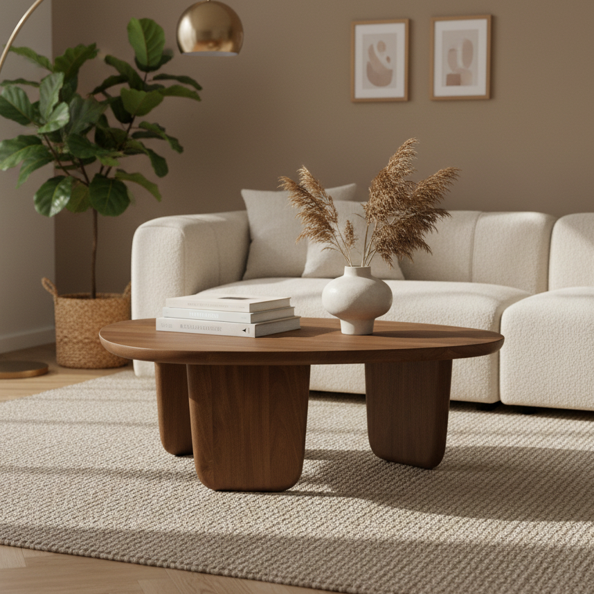 Salontafel Maud | Bruin Mangohout