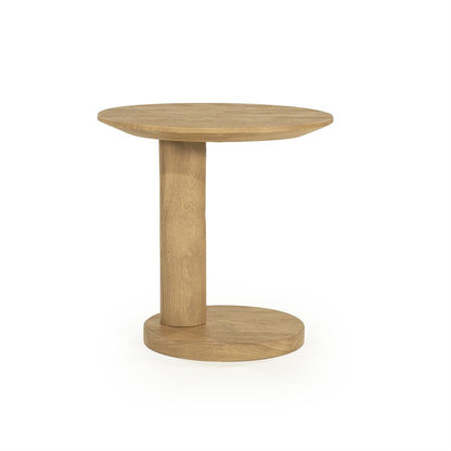Bijzettafel Novia | Rond | Naturel Mangohout