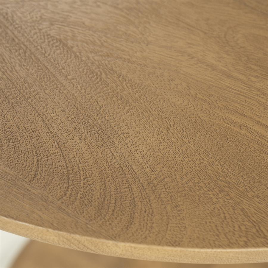 Restauranttafel Florent |  Rond | Naturel Mangohout