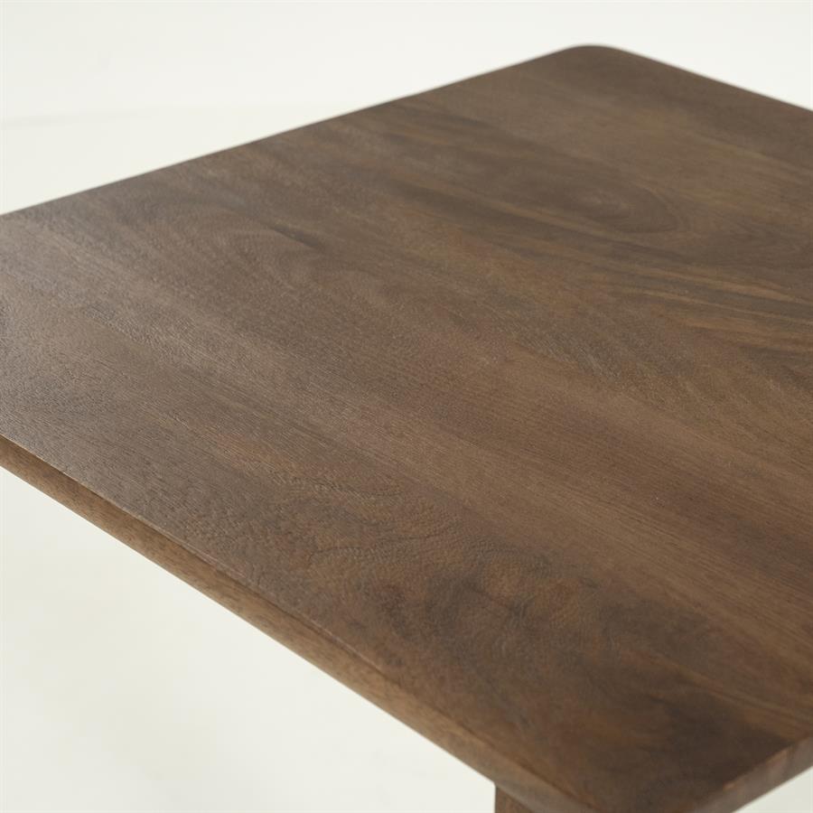 Restauranttafel Florent | Vierkant | Bruin Mangohout