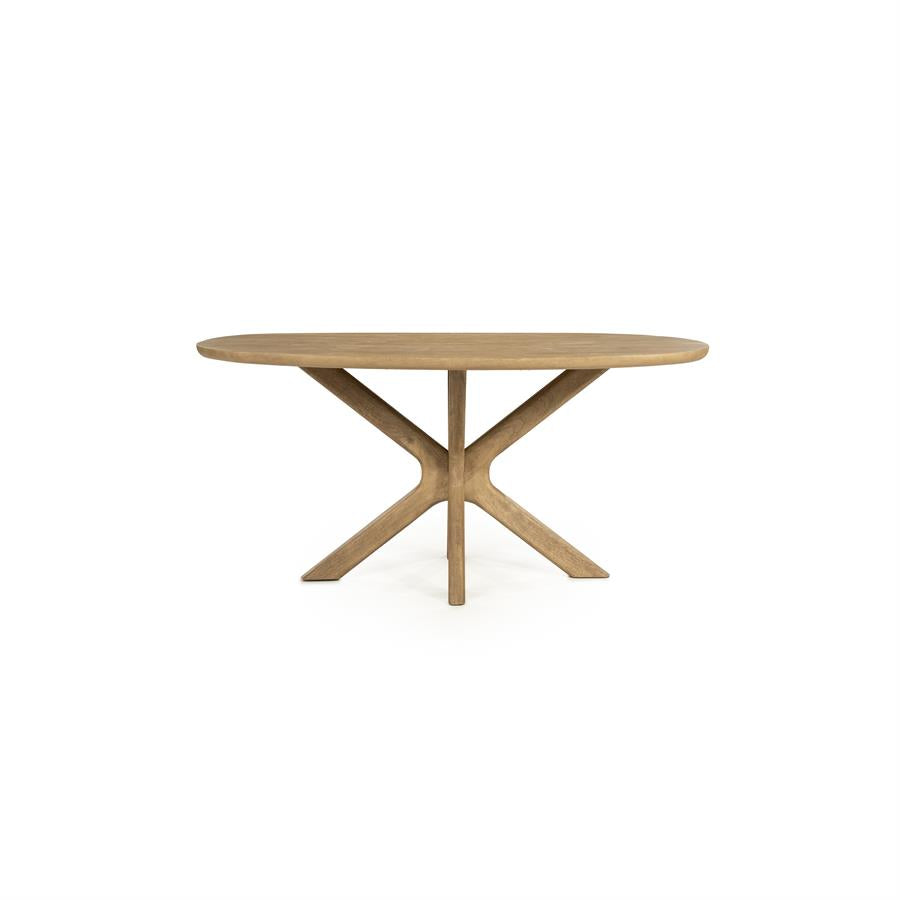 Eettafel Tycho | Mangohout | Deens Ovaal