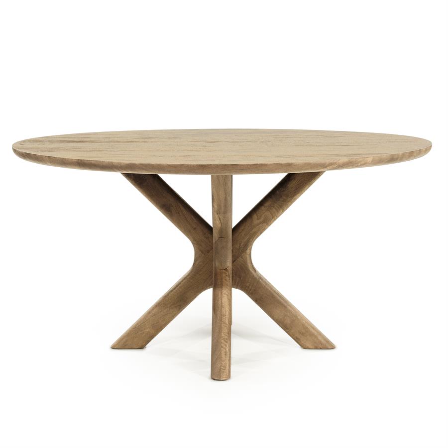 Eettafel Tycho | Mangohout | Ovaal