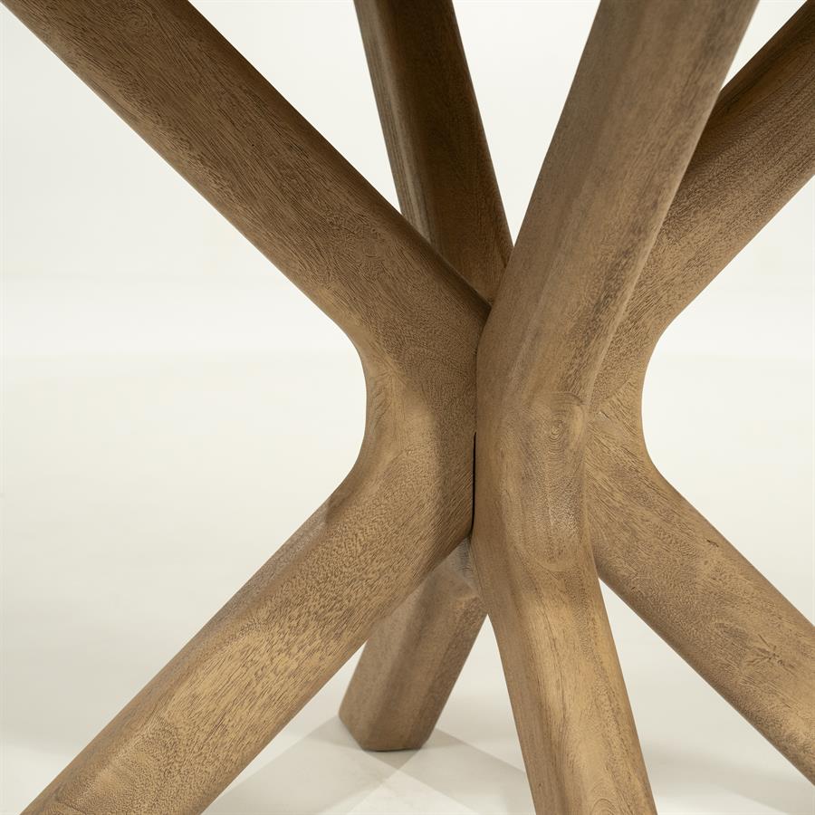 Eettafel Tycho | Mangohout | Ovaal