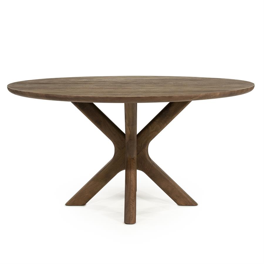 Eettafel Tycho | Bruin Mangohout | Ovaal