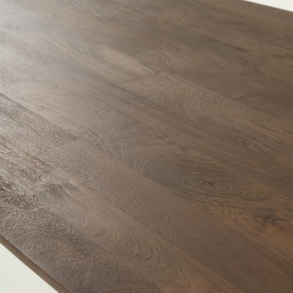 Eettafel Coco | Deens Ovaal | Lichtbruin Mangohout — Detail