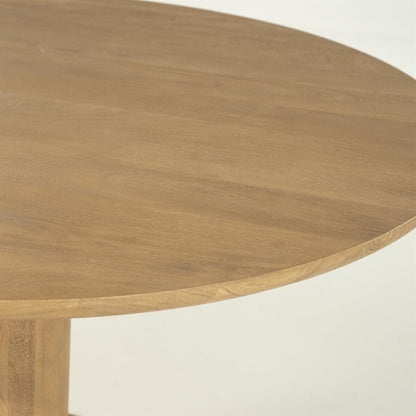 Eettafel Coco | Rond | Naturel Mangohout