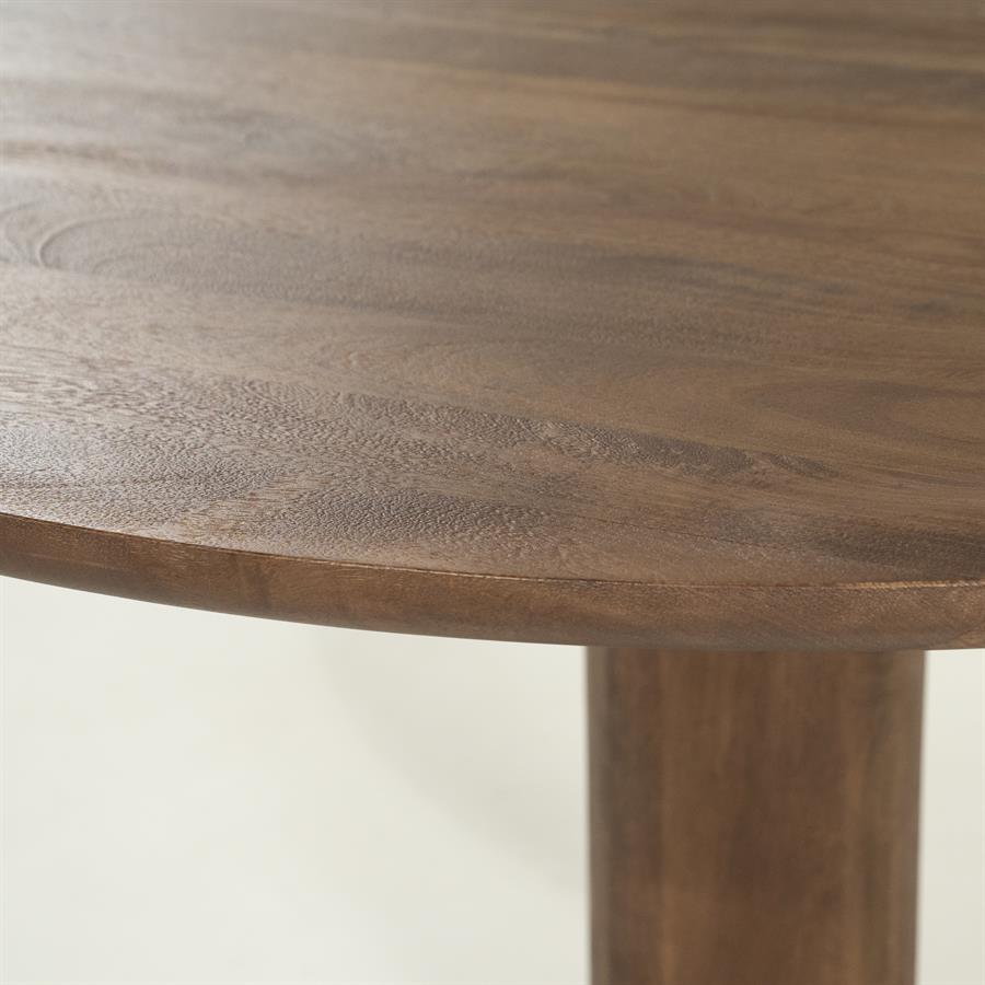 Eettafel Coco | Rond | Lichtbruin Mangohout