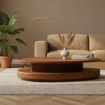 Salontafel Nino | Bruin Mangohout