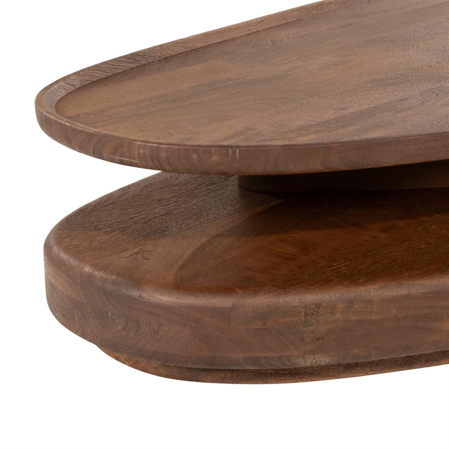 Salontafel Nino | Bruin Mangohout