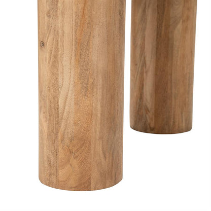 Eettafel Nigel | Naturel Mangohout — Detail
