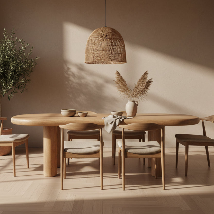 Eettafel Nigel | Naturel Mangohout