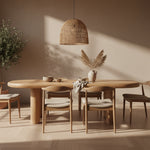 Eettafel Nigel | Naturel Mangohout