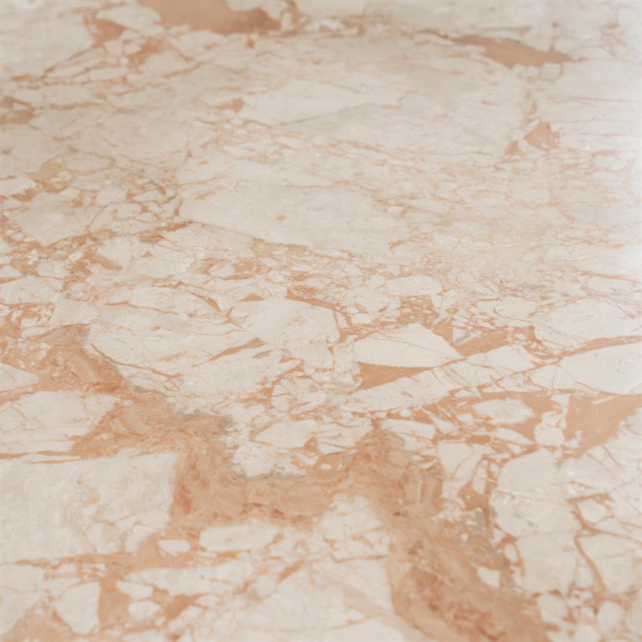 Eettafel Ted | Bruin | Mangohout Marmer