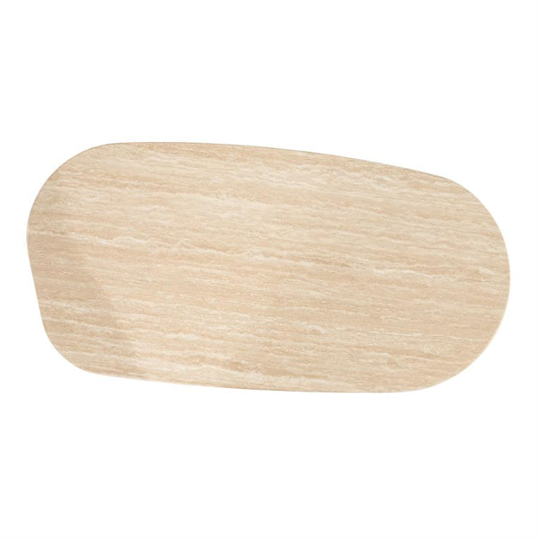 Salontafel Lova | Naturel Eikenhout & Travertin