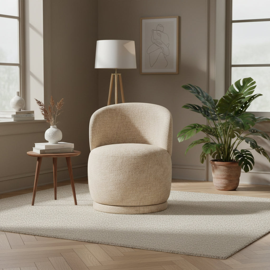 Eetkamerstoel Sulo | Taupe Stof
