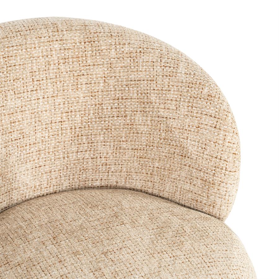 Eetkamerstoel Sulo | Taupe Stof