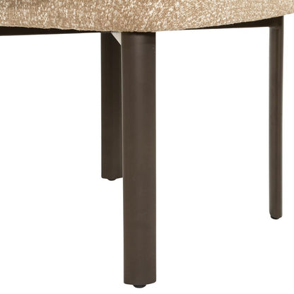 Eetkamerstoel Senna taupe stof