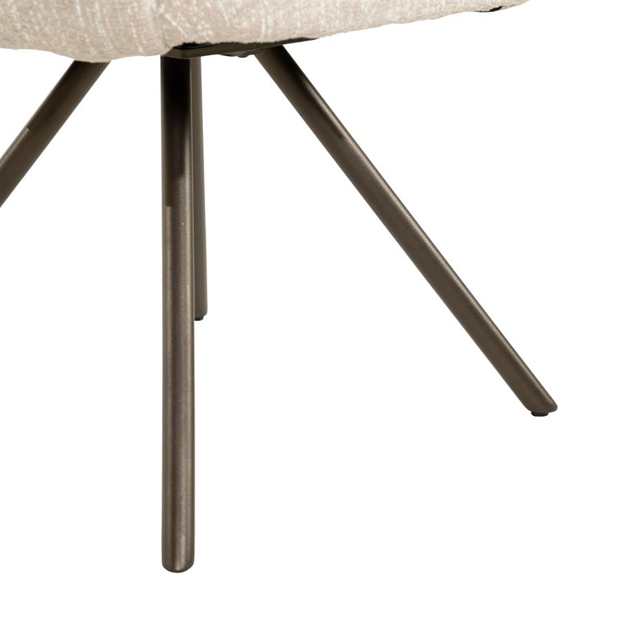 Eetkamerstoel Tara beige stof