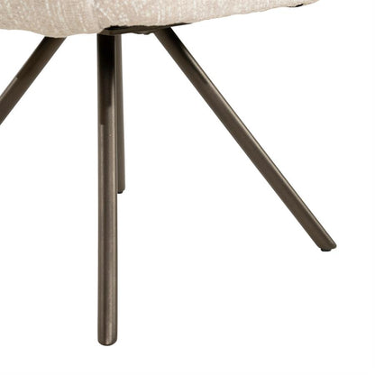 Eetkamerstoel Tara beige stof