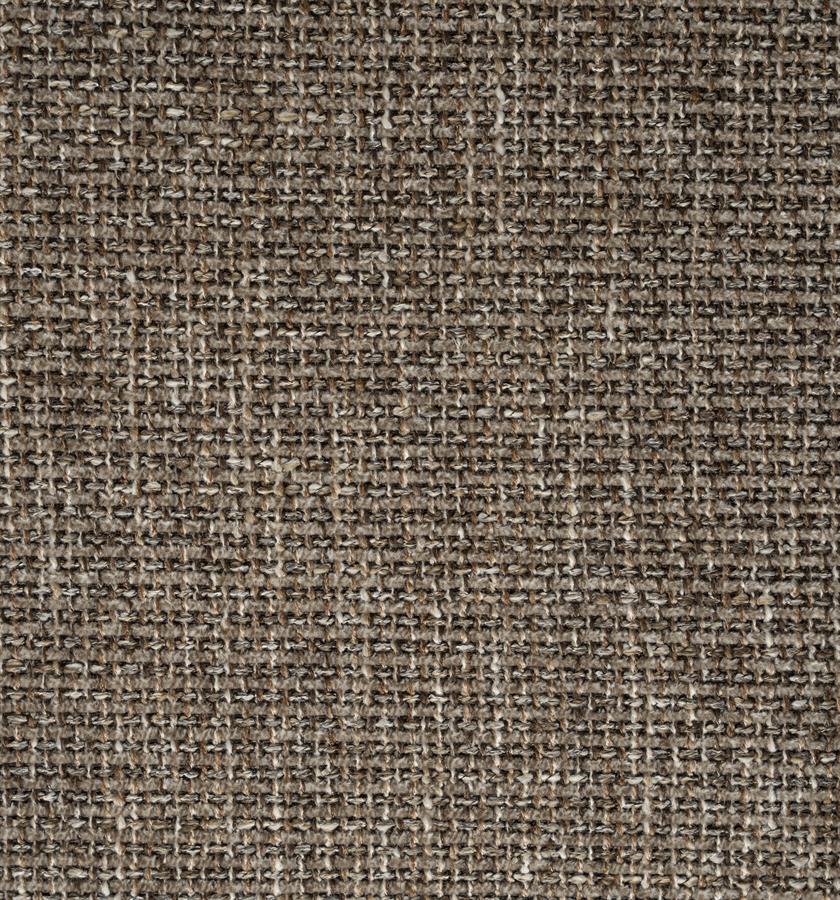 Fauteuil Fabrice bruin stof