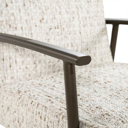 Eetkamerstoel Norel beige stof