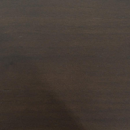 Eettafel Noud bruin mdf, detail van het materiaal