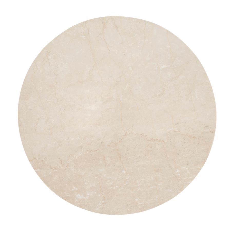 Bijzettafel Pippa naturel mangohout, bovenaanzicht op witte achtergrond