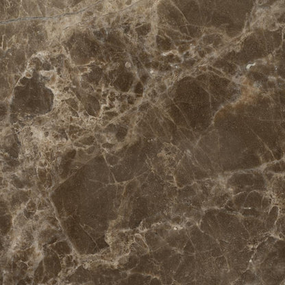 Salontafel Niklas bruin mangohout 94 x 61 x 40 cm, detail van het materiaal