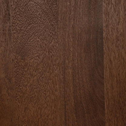 Opbergkast Vajen bruin mangohout, detail van het materiaal