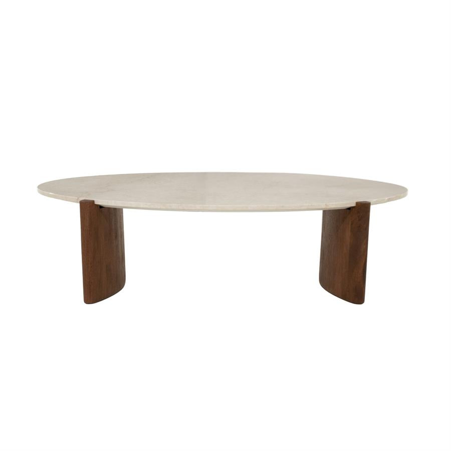 Salontafel Nomi bruin mangohout