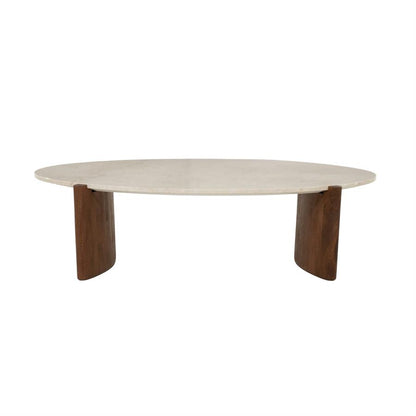 Salontafel Nomi bruin mangohout