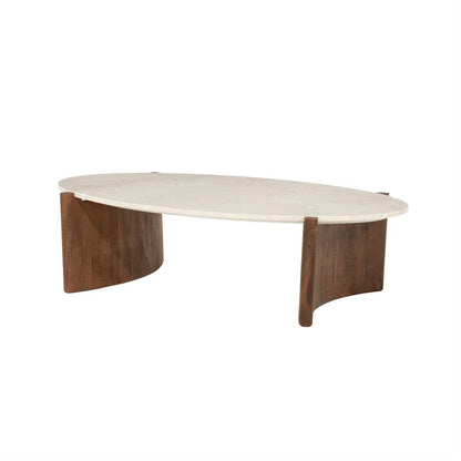 Salontafel Nomi bruin mangohout