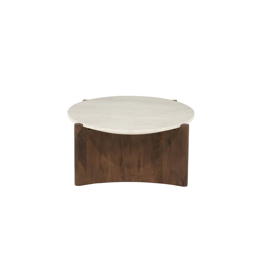 Salontafel Nomi bruin mangohout