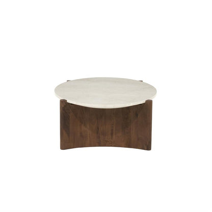 Salontafel Nomi bruin mangohout