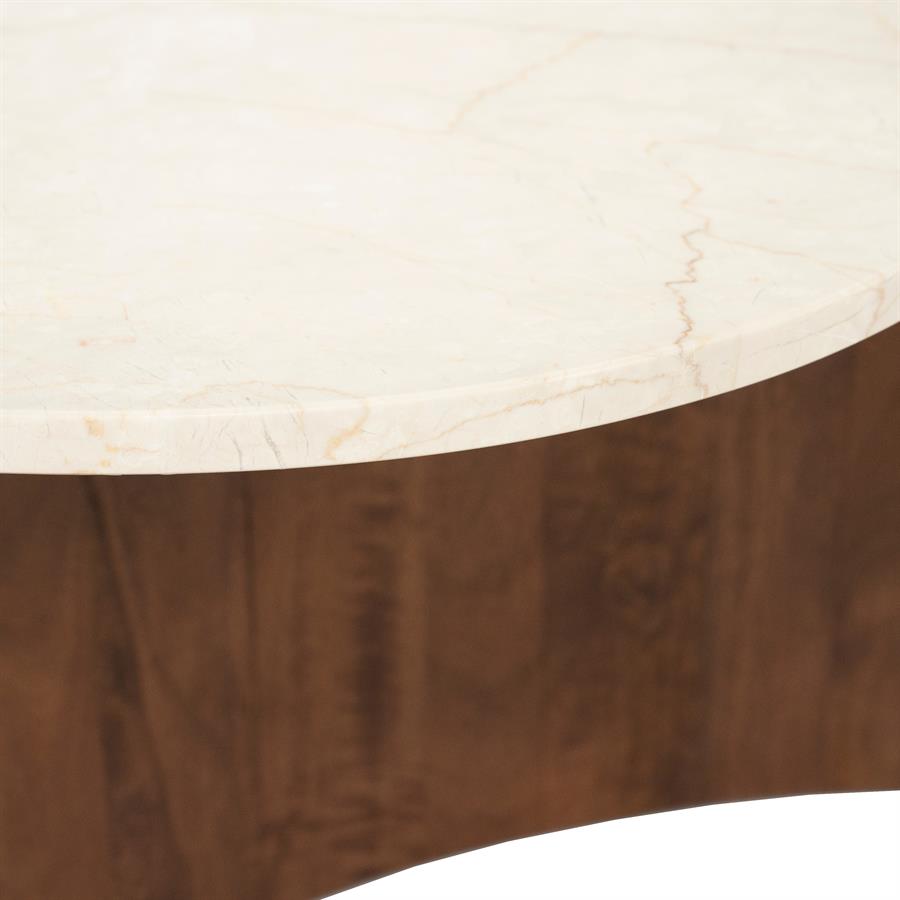 Salontafel Nomi bruin mangohout