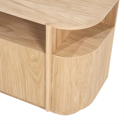 TV meubel Oslo naturel, 230 cm, detail van het materiaal