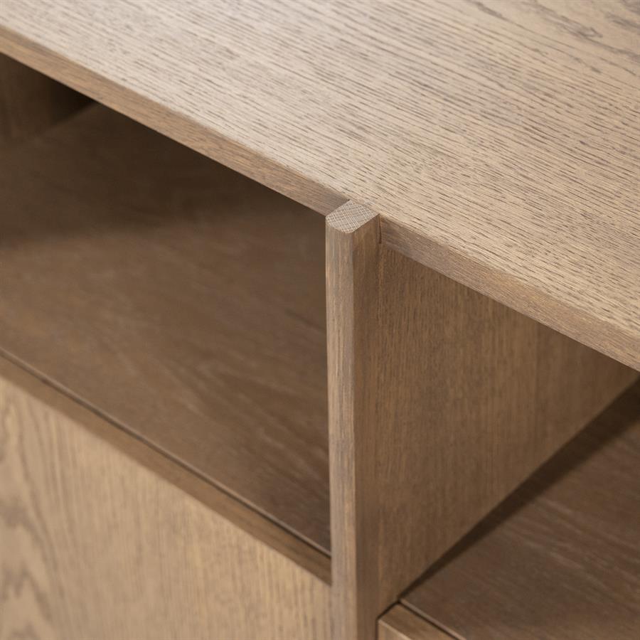 Dressoir Oslo bruin eikenhout