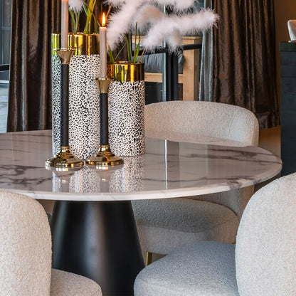 Eettafel Degas | Wit Marmer