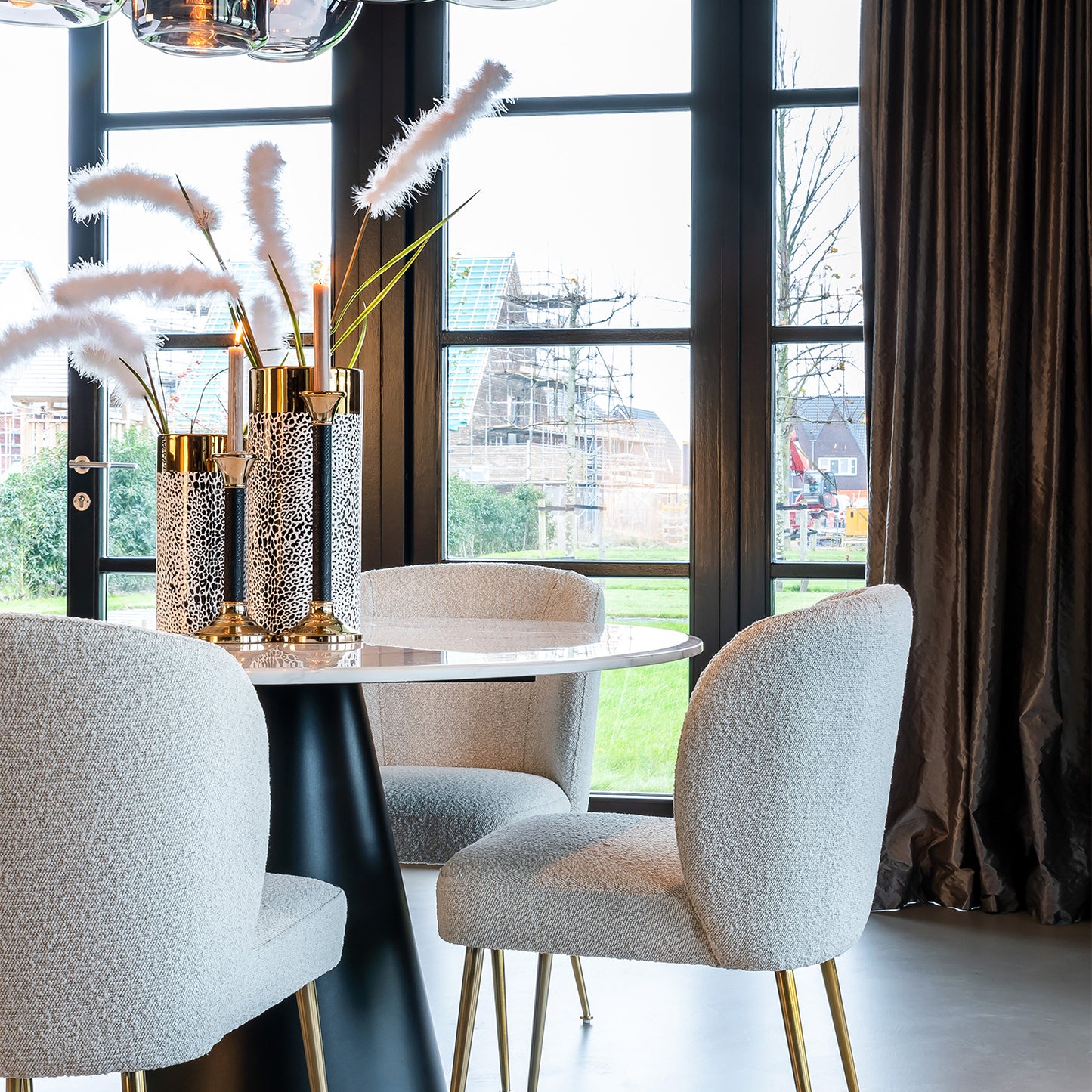 Eettafel Degas | Wit Marmer