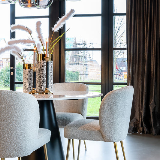 Eettafel Degas | Wit Marmer