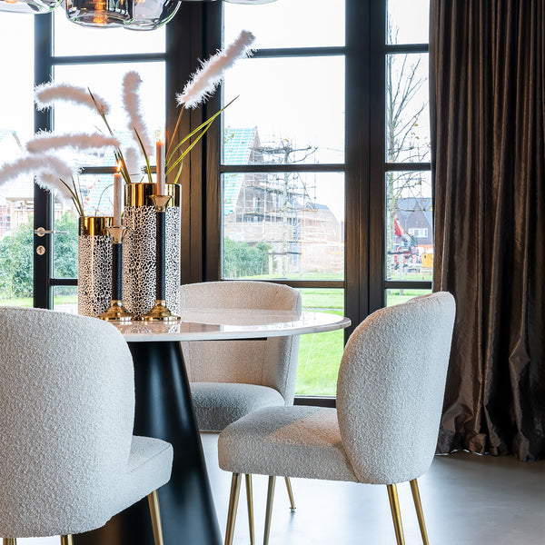 Eettafel Degas | Wit Marmer