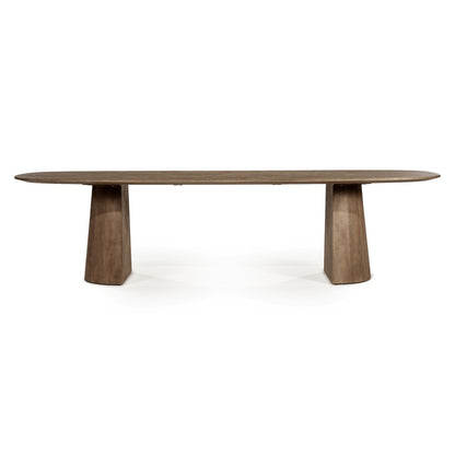 Eettafel Lune | Lichtbruin Mangohout
