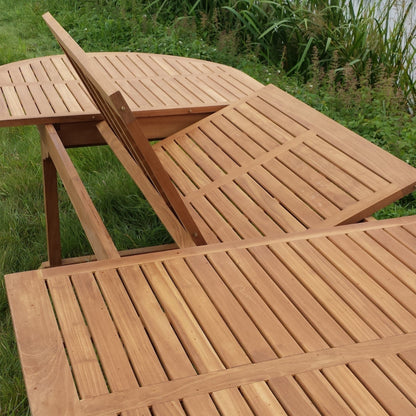 Tuintafel Extension | Ovaal | Naturel Teakhout