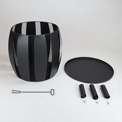 Vuurkorf Tulip | Zwart