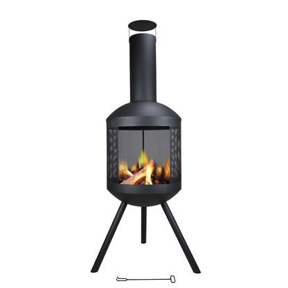 Buitenhaard Obelix | 180 cm | Zwart