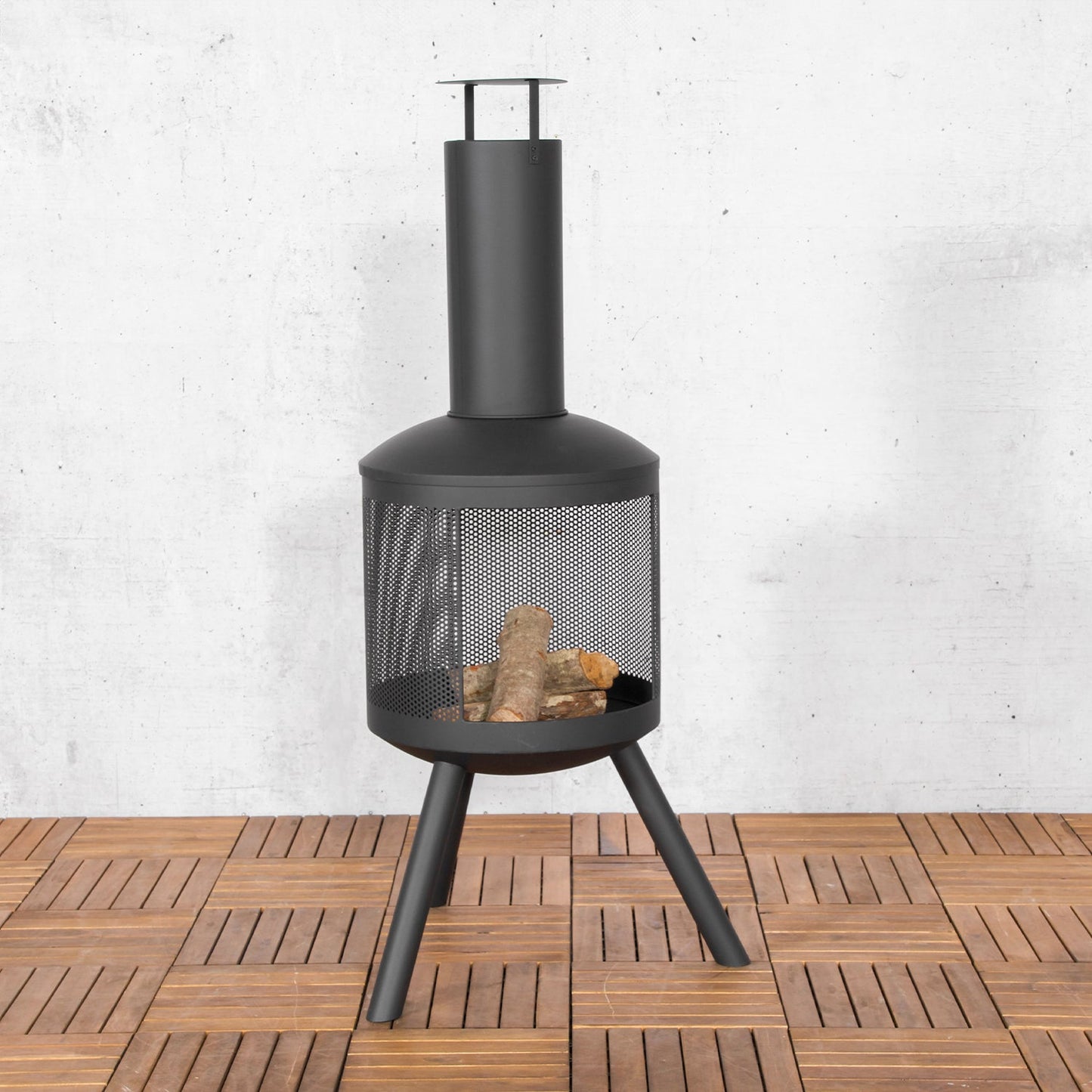 Buitenhaard Asterix | 130 cm | Zwart