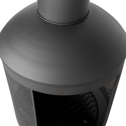 Buitenhaard Asterix | 130 cm | Zwart