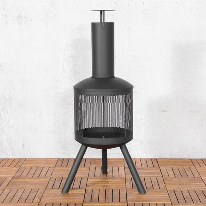 Buitenhaard Asterix | 130 cm | Zwart