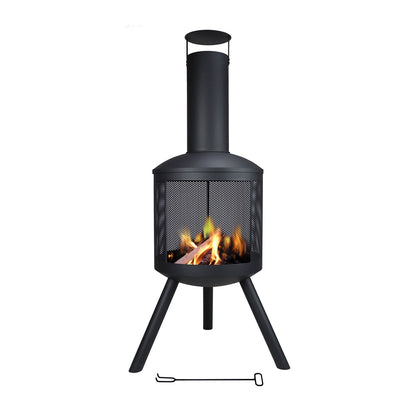 Buitenhaard Asterix | 130 cm | Zwart